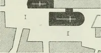An illustration from Der Städte-Bau nach seinen künstlerischen Grundsätzen. Ein Beitrag zur Lösung moderner Fragen der Architektur und monumentalen Plastik unter besonderer Beziehung auf Wien (1901)