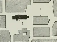 An illustration from Der Städte-Bau nach seinen künstlerischen Grundsätzen. Ein Beitrag zur Lösung moderner Fragen der Architektur und monumentalen Plastik unter besonderer Beziehung auf Wien (1901)