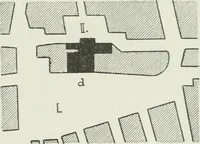 An illustration from Der Städte-Bau nach seinen künstlerischen Grundsätzen. Ein Beitrag zur Lösung moderner Fragen der Architektur und monumentalen Plastik unter besonderer Beziehung auf Wien (1901)
