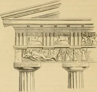 An illustration from Der Stil in den technischen und tektonischen Künsten; oder, Praktische Aesthetik. Ein Handbuch für Techniker, Künstler und Kunstfreunde (1878)