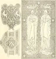 An illustration from Der Stil in den technischen und tektonischen Künsten; oder, Praktische Aesthetik. Ein Handbuch für Techniker, Künstler und Kunstfreunde (1884)