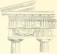 An illustration from Der Stil in den technischen und tektonischen Künsten; oder, Praktische Aesthetik. Ein Handbuch für Techniker, Künstler und Kunstfreunde (1884)