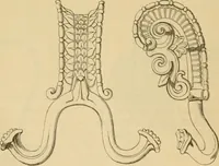 An illustration from Der Stil in den technischen und tektonischen Künsten; oder, Praktische Aesthetik. Ein Handbuch für Techniker, Künstler und Kunstfreunde (1878)