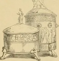 An illustration from Der Stil in den technischen und tektonischen Künsten; oder, Praktische Aesthetik. Ein Handbuch für Techniker, Künstler und Kunstfreunde (1878)