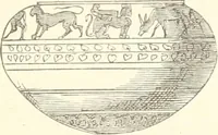 An illustration from Der Stil in den technischen und tektonischen Künsten; oder, Praktische Aesthetik. Ein Handbuch für Techniker, Künstler und Kunstfreunde (1884)