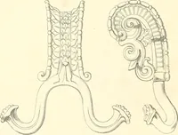 An illustration from Der Stil in den technischen und tektonischen Künsten; oder, Praktische Aesthetik. Ein Handbuch für Techniker, Künstler und Kunstfreunde (1884)