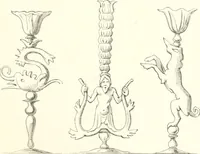 An illustration from Der Stil in den technischen und tektonischen Künsten; oder, Praktische Aesthetik. Ein Handbuch für Techniker, Künstler und Kunstfreunde (1884)