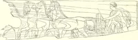 An illustration from Der Stil in den technischen und tektonischen Künsten; oder, Praktische Aesthetik. Ein Handbuch für Techniker, Künstler und Kunstfreunde (1884)