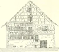 An illustration from Der Stil in den technischen und tektonischen Künsten; oder, Praktische Aesthetik. Ein Handbuch für Techniker, Künstler und Kunstfreunde (1884)
