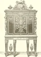 An illustration from Der Stil in den technischen und tektonischen Künsten; oder, Praktische Aesthetik. Ein Handbuch für Techniker, Künstler und Kunstfreunde (1884)