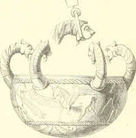 An illustration from Der Stil in den technischen und tektonischen Künsten; oder, Praktische Aesthetik. Ein Handbuch für Techniker, Künstler und Kunstfreunde (1884)