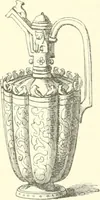 An illustration from Der Stil in den technischen und tektonischen Künsten; oder, Praktische Aesthetik. Ein Handbuch für Techniker, Künstler und Kunstfreunde (1884)
