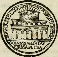 An illustration from De sacris aedificiis a Constantino Magno constructis : synopsis historica (1693)