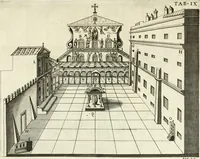 An illustration from De sacris aedificiis a Constantino Magno constructis : synopsis historica (1693)