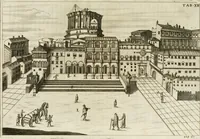 An illustration from De sacris aedificiis a Constantino Magno constructis : synopsis historica (1693)