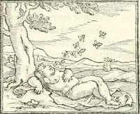 An illustration from Hieroglyphica, sive, De sacris Aegyptiorvm literis commentarii (1556)