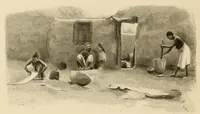 An illustration from De Saint-Louis a Tripoli par le Lac Tchad : voyage au travers du Soudan et du Sahara accompli pendant les années 1890-91-92 (1895)