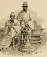 An illustration from De Saint-Louis a Tripoli par le Lac Tchad : voyage au travers du Soudan et du Sahara accompli pendant les années 1890-91-92 (1895)