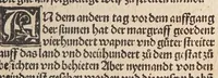 An illustration from Des allerdurchleichtigsten vnnd vnüberwindlichsten Fürsten vund Herzen , hern Friderichen des dritten Roemischen Kaysers, vnd frawen Leonora, Künigin auf Portugal, vermächelunng vñ Kroenung zc. : darnach des allerdurchleüchtigisten vnd grossmechtigisten Fürsten vñ Herzen, herzn Maximilian Roemischen Künigs zc. vnd seiner maiestat Schwester, Kunigund genant, hochloblich gerburd zc. (1503)