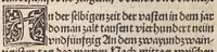 An illustration from Des allerdurchleichtigsten vnnd vnüberwindlichsten Fürsten vund Herzen , hern Friderichen des dritten Roemischen Kaysers, vnd frawen Leonora, Künigin auf Portugal, vermächelunng vñ Kroenung zc. : darnach des allerdurchleüchtigisten vnd grossmechtigisten Fürsten vñ Herzen, herzn Maximilian Roemischen Künigs zc. vnd seiner maiestat Schwester, Kunigund genant, hochloblich gerburd zc. (1503)