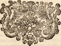 An illustration from De satisfactione Christi disputationes : cum Indicibus necessariis ; Adiectae sunt eiusdem duae disputationes; I. De circulo pontificio ; II. De concordia Iacobi & Pauli in articulo Iustificationis (1696)