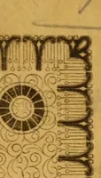An illustration from Catalogue des collection de tableaux, dessins, gravures, antiquités, curiosités, et objets d'histoire naturelle, formant le cabinet Van Huerne, dont la vente se fera à Bruges, en la maison mortuaire, ... le 21 octobre 1844, et jours suivants,... sous la direction de A. Dullaert, directeur de ventes, et ministère compétent, assisté d'Henri Vandervin (1844)