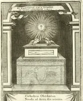 Picture 19 of 72 from Descripcion de las honras : que se hicieron ala Catholica Magd. de D. Phelippe quarto rey de las Españas y del nueuo mundo en el Real Conuento de la Encarnacion : que de horden de la reyna n[uest]ra señora como superintendente de las reales obras dispuso D. Baltasar Barroso de Ribera marques de Malpica ... (1666), leaf 156