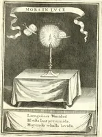 Picture 45 of 72 from Descripcion de las honras : que se hicieron ala Catholica Magd. de D. Phelippe quarto rey de las Españas y del nueuo mundo en el Real Conuento de la Encarnacion : que de horden de la reyna n[uest]ra señora como superintendente de las reales obras dispuso D. Baltasar Barroso de Ribera marques de Malpica ... (1666), leaf 216