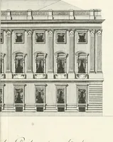 An illustration from Descripcion de los ornatos públicos con que la corte de Madrid ha solemnizado la feliz exâltacion al trono de los reyes nuestros señores don Carlos IIII. y doña Luisa de Borbon, y la jura del serenisimo señor don Fernando, principe de Asturias (1789)