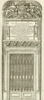 Picture 31 of 42 from Descripcion del real monasterio de San Lorenzo del Escorial : su magnifico templo, panteon, y palacio : compendiada de la descripcion antigua, y exornada con nuevas vistosas láminas de su planta y montéa : aumentada con la noticia de varias grandezas y alhajas con que han ilustrado los católicos reyes aquel maravilloso edificio, y coronada con un tratado apendice de los insignes profesores de las bellas artes estatuaria, arquitectura, y pintura, que concurrieron á su fundacion, y despues le han enriquecido con sus obras (1764), leaf 376
