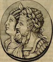 An illustration from Descriptio brevis gemmarum quae in museo Guil. S.R.J.L. Baronis de Crassier, Celsissimi Episcopi ac Principis Leodiensis in Camera Rationaria Consiliarii, &c. asservantur (1740)