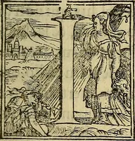 An illustration from Descriptio Britanniae, Scotiea, Hyberniae, et Orchadvm (1548)