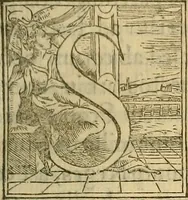 An illustration from Descriptio Britanniae, Scotiea, Hyberniae, et Orchadvm (1548)