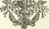 An illustration from Descriptio exequialis pompae in templo d. Stanislai inclytae nationis Polonae exhibitae in funere Ioannis tertii Poloniae regis, magni Lithuaniae ducis : sub auspiciis eminentiss. & reuerensiss. principis d.d. Caroli card. Barberini, Poloniae protectoris : et oratio in eodem templo (1697)