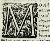 An illustration from Description contenant toutes les singularitez de plus celebres villes et places remarquables du royaume de France : avec les choses plus memorables aduenues en jceluy : reveu, corrige et auguemente du sommaire de l'estat, cartes des prouinces et de quelques portraitz des plus signalees uilles du dict royaume (1610)