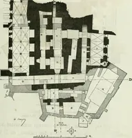 An illustration from Description de l'abbaye du Mont Saint-Michel et de ses abords : précédée d'une notice historique (1877)