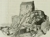 An illustration from Description de l'abbaye du Mont Saint-Michel et de ses abords : précédée d'une notice historique (1877)