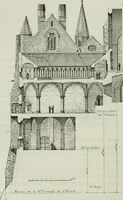 An illustration from Description de l'abbaye du Mont Saint-Michel et de ses abords : précédée d'une notice historique (1877)
