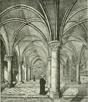 An illustration from Description de l'abbaye du Mont Saint-Michel et de ses abords : précédée d'une notice historique (1877)