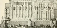 An illustration from Description de l'abbaye du Mont Saint-Michel et de ses abords : précédée d'une notice historique (1877)
