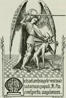 An illustration from Description de l'abbaye du Mont Saint-Michel et de ses abords : précédée d'une notice historique (1877)