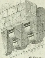 An illustration from Description de l'abbaye du Mont Saint-Michel et de ses abords : précédée d'une notice historique (1877)