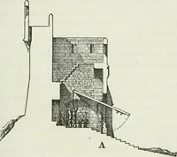 An illustration from Description de l'abbaye du Mont Saint-Michel et de ses abords : précédée d'une notice historique (1877)