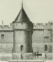 An illustration from Description de l'abbaye du Mont Saint-Michel et de ses abords : précédée d'une notice historique (1877)