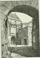 An illustration from Description de l'abbaye du Mont Saint-Michel et de ses abords : précédée d'une notice historique (1877)