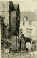 An illustration from Description de l'abbaye du Mont Saint-Michel et de ses abords : précédée d'une notice historique (1877)