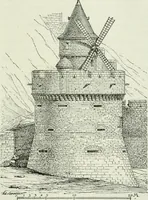 An illustration from Description de l'abbaye du Mont Saint-Michel et de ses abords : précédée d'une notice historique (1877)