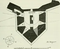 An illustration from Description de l'abbaye du Mont Saint-Michel et de ses abords : précédée d'une notice historique (1877)