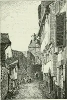 An illustration from Description de l'abbaye du Mont Saint-Michel et de ses abords : précédée d'une notice historique (1877)