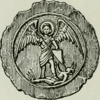 An illustration from Description de l'abbaye du Mont Saint-Michel et de ses abords : précédée d'une notice historique (1877)